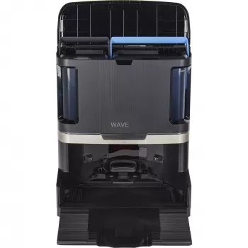 Robot aspirador y friegasuelos 2 en 1 Shark PowerDetect NeverTouch Pro RV2800ZEEU, LiDAR, 20 kPa, negro