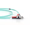 Cable de conexión de fibra óptica Digitus OM3 ST/ST 1m