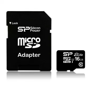 Tarjeta de memoria Silicon Power Elite 16 GB MicroSDHC Class 10 UHS-I