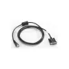 Cable RS232 para base host Motorola 25-63852-01R Negro