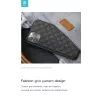 Funda blanda Devia Woven2 para iPhone 11 Pro Max — superficie textil estampada roja