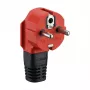 Conector macho de alta tecnología ABL 100000065 SCHUKO & fr-be Elamid rojo IP54 Type 1520 (100000065)