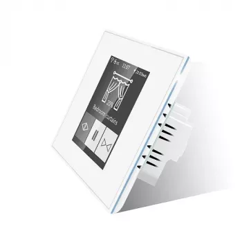 Interruptor de pared TUYA HS082864 3 canales Wi‑Fi interruptor de escenas inteligente