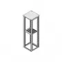 VARISTAR Bandeja para rack de 48,30 cm (19), estática, capacidad de carga 75 kg, para 600 mm de profundidad (26.10.0538)