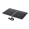 Severin DK 1031 placa de cocina negra de sobremesa placa de inducción por zonas 2 zonas de cocción