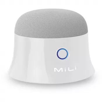 Altavoz portátil monofónico MILI Ultron 461891 — 3 W RMS, inalámbrico, batería integrada de 420 mAh, blanco