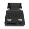 Convertidor VGA a HDMI SAVIO CL-145, audio, Full HD, negro
