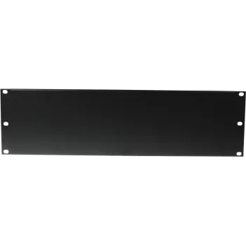 Frontal de rack Omnitronic Z-19U acero negro 3U (3HE) para rack de 19