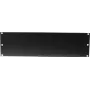 Frontal de rack Omnitronic Z-19U acero negro 3U (3HE) para rack de 19