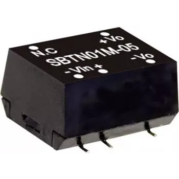 Fuente de alimentación MEAN WELL SBTN01M-12 1W entrada 10,8–13,2V salida 12V