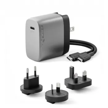 Cargador de interior ALOGIC 1X67 cargador GaN 67W multinacional