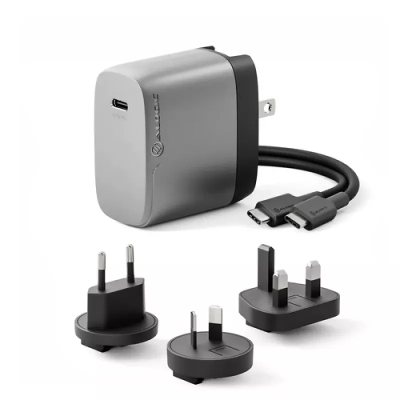 Cargador de interior ALOGIC 1X67 cargador GaN 67W multinacional
