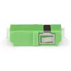 DIGITUS DN-96007-1APC-OF Acoplador de fibra óptica LC/APC dúplex, monomodo OS2, sin brida, verde