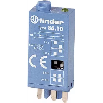 Módulo de tiempo Finder serie 86.30 86.30.0.024.0000 12 - 24 V DC/AC (86.30.0.024.0000)