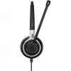 Auriculares con micrófono estéreo con cable EPOS IMPACT SC 660 ANC USB, negro/plateado