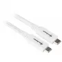 Cable USB Sharkoon USB 3.2 Gen 1 0,5 m blanco