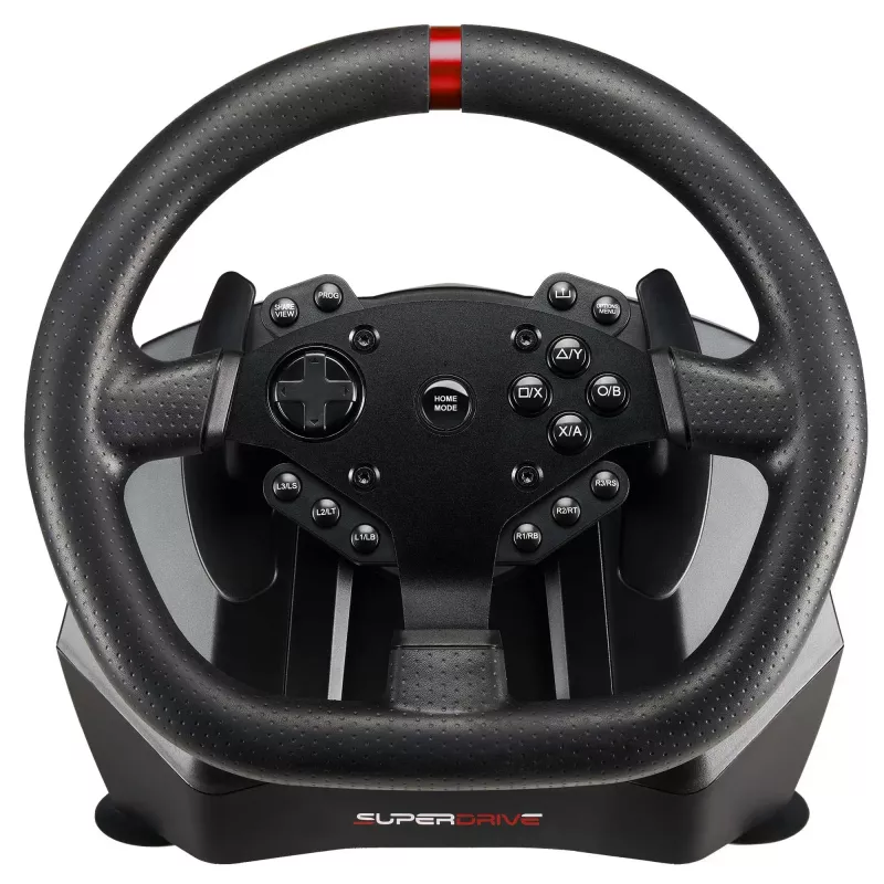 Volante de carreras No name Subsonic Superdrive GS 950-X — compatible con PC, PS4, Xbox One, Xbox Series X/S
