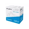 Cable de red LANBERG Cat6 U/UTP LCU6-11CU-0305-S, 305 m, 23 AWG, gris, funda HDPE
