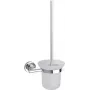 Set de cepillo de inodoro Tesa 40289 Metal Adhesive — montaje en pared, soporte metálico, fijación adhesiva
