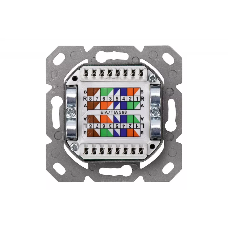 Toma de red Digitus CAT 6A clase EA DN-9007-S-1