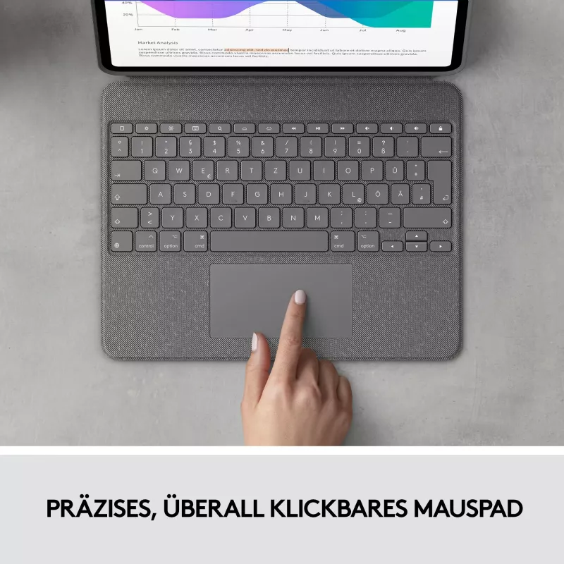 Teclado con funda para iPad Pro 12.9