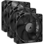 Ventilador Corsair iCUE LINK RX120 MAX 12 cm negro, 3 unidades, 400–2000 U/min