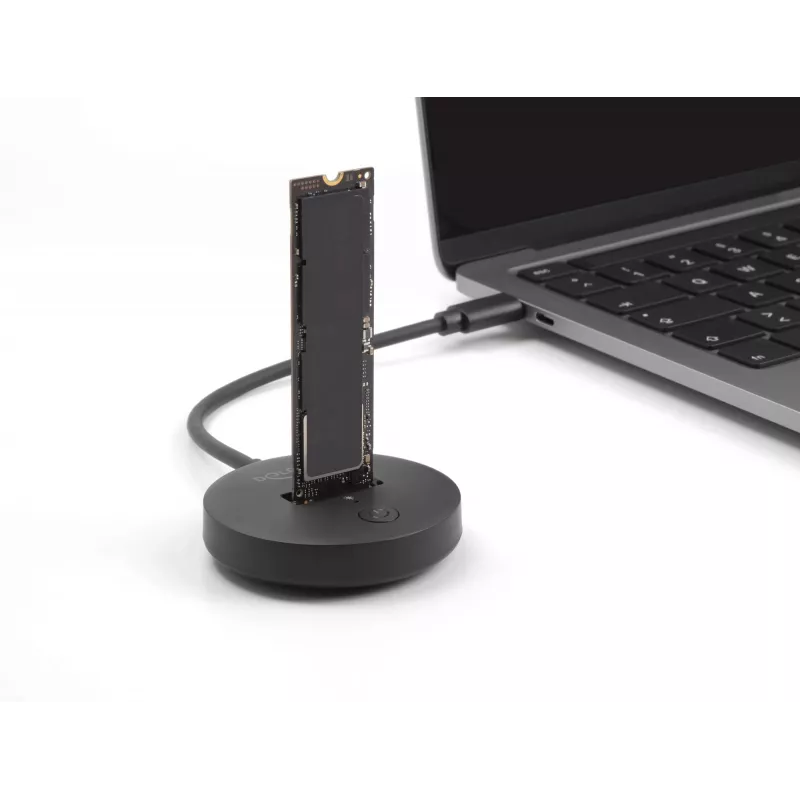 Estación de acoplamiento M.2 DeLOCK 64254 USB 3.2 Gen 1 Type-C NVMe SATA