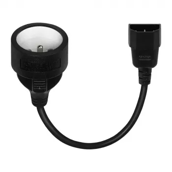 Adaptador convertidor de tensión Savio SAVKABELCL-180 180W 12V DC a AC