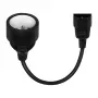 Savio CL-180 Cable adaptador de alimentación IEC C14 a CEE 7/5, 15 cm