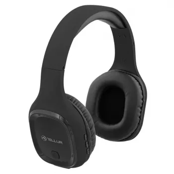 Auriculares Tellur Bluetooth over-ear Pulse negros
