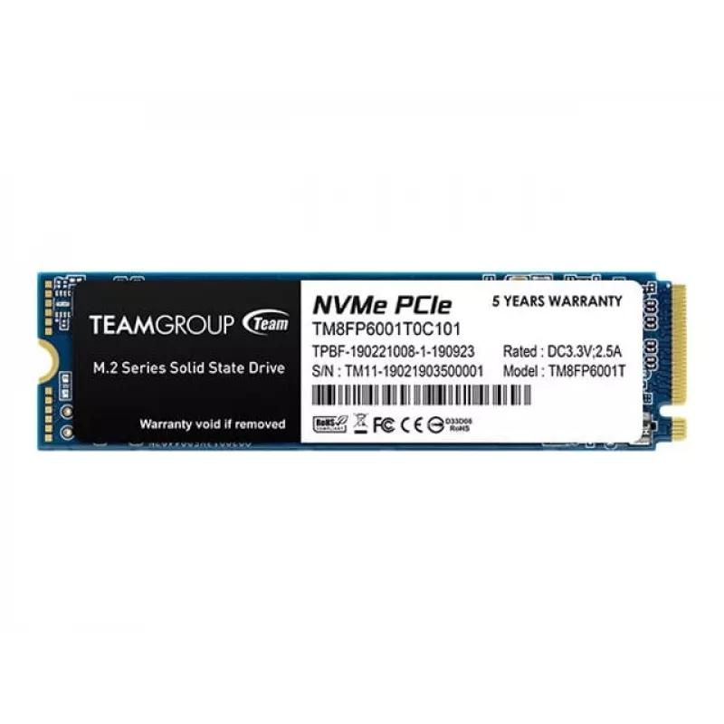 SSD Team Group 1 TB M.2 PCI Express 3.0 NVMe MP33