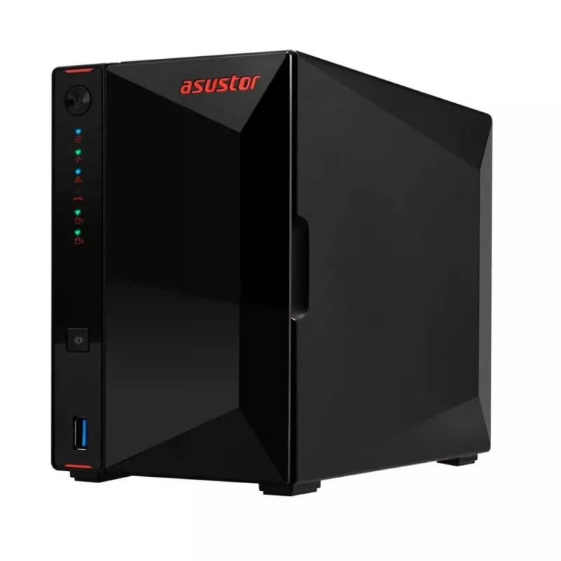 Asustor AS5402T NAS/Servidor de almacenamiento Intel® Celeron® N5105 4 GB DDR4 0 TB ADM Negro