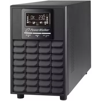 PowerWalker VFI 1000 CG PF1 sistema de alimentación ininterrumpida (SAI) doble conversión (online) 1 kVA 1000 W 4 salidas AC
