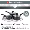 Set de ollas Russell Hobbs RH01706EU, 3 piezas, acabado perlado