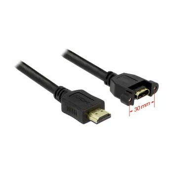 Cable HDMI DeLOCK 1 m 2xHDMI