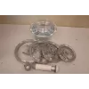 Recipiente de conservación al vacío redondo Caso 01187, set de cristal con 4 piezas (370–1700 ml) — no mantiene el vacío