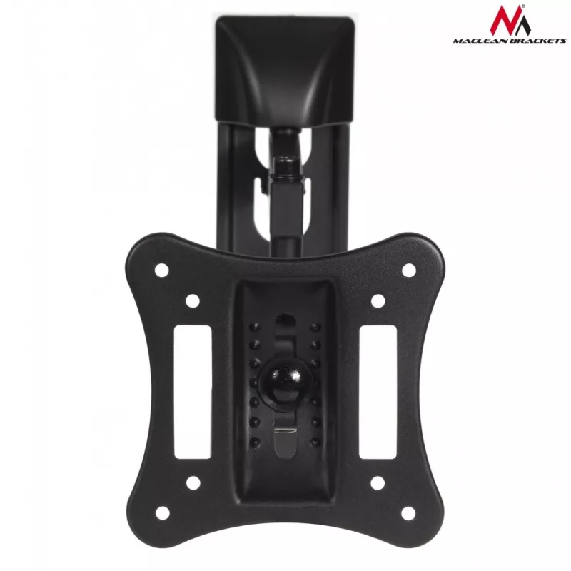 Soporte de pared para TV/monitor MACLEAN MC-719, para pantallas de hasta 68,6 cm (27 inch), máx. 15 kg, VESA 100x100, negro