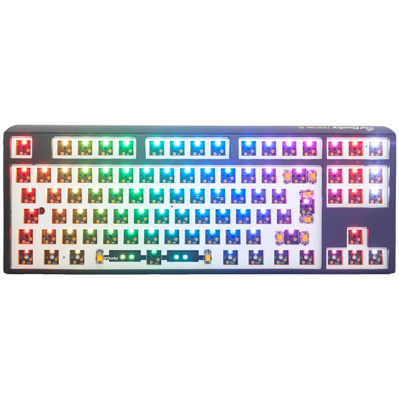 Teclado gaming USB Ducky One 3 Hot-Swap Barebone TKL negro