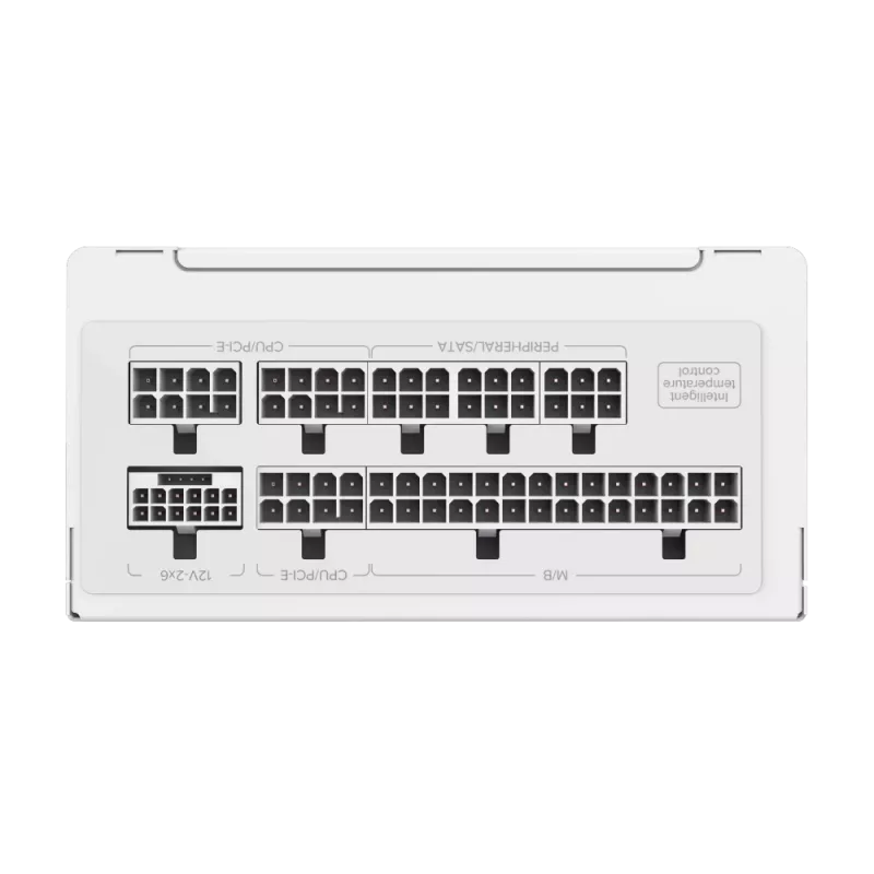 Fuente de alimentación Gamemax, 80 PLUS, Gold | GS 750G WH | 750 W