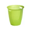 Durable TREND papelera redonda 31,5 cm, verde translúcido