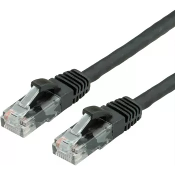 Cable de parcheo UTP Cat6a, CU, negro, 0,3 m – Cable – Red (21.99.1464)