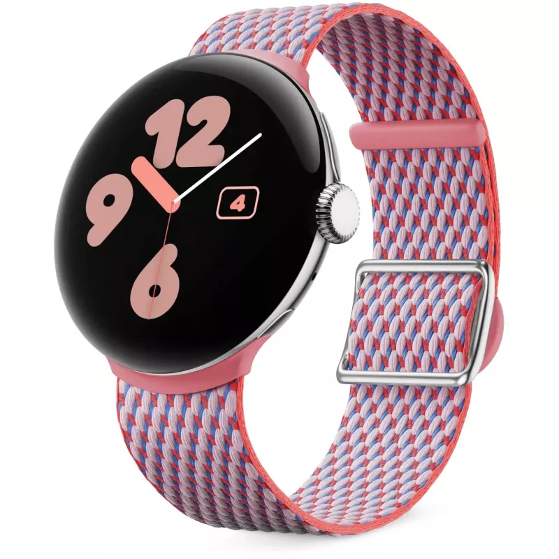 Google - Correa para reloj inteligente - 140 - 215 mm - peonía - para Pixel Watch 3 (GA06138-WW)
