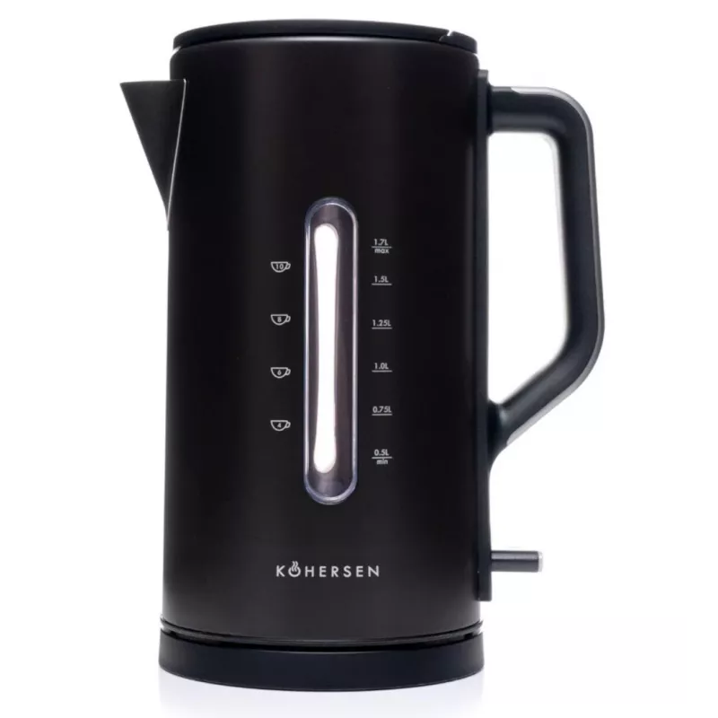Hervidor de agua Kohersen Modern Matt A451 negro