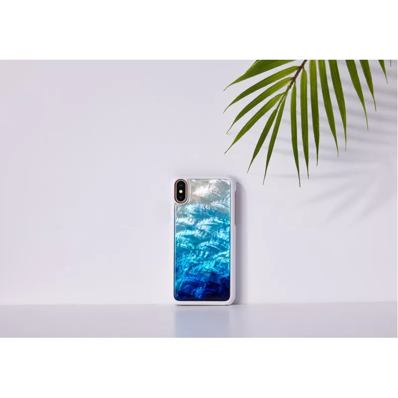 Funda para smartphone iKins para iPhone XS/S blue lake white