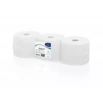 Papel higiénico en rollo WEPA TPMB2275, 275 m 1100 hojas, 9,2 x 25, tissue reciclado, (6 uds.)