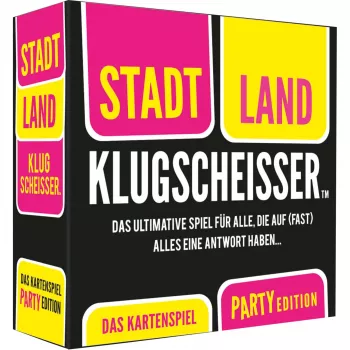 Stadt Land Klugscheisser - Das Kartenspiel (Party Edition), juego de fiesta