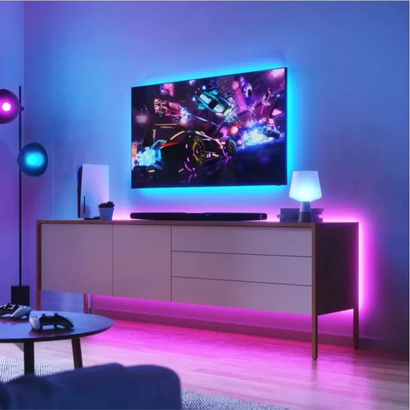 Nanoleaf Essentials Light Strips Ampliación 2 metros | 23 W | RGBCW | Bluetooth, Thread | 2700 - 6500 K
