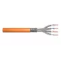 Digitus DK-1743-VH-05 cable de instalación Cat.7 S/FTP, Dca, AWG 23/1 de hilo rígido, LSOH, 50 m, naranja