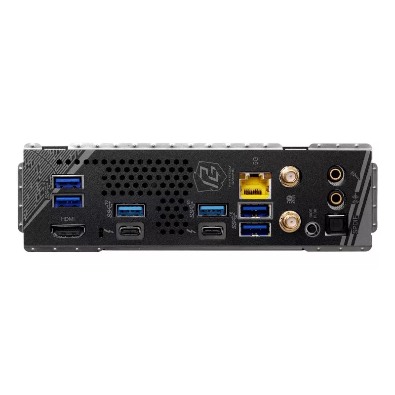 Placa base ASRock Phantom Gaming Z890I Nova WiFi — Intel Z890, LGA 1851, Mini-ITX, DDR5, 2x M.2, Wi‑Fi 6E/7, 5Gb LAN, Thunderbolt