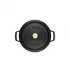 Staub La Cocotte 20 cm redonda, negra, hierro fundido (40509-487-0)